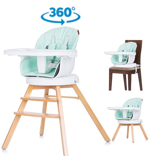 Kinderstoel Rotto mint, 3in1 & 360 graden draaibaar kopen?